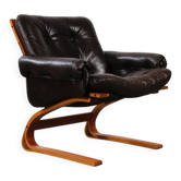 Vintage Teak Kengu Chair Sessel Rybo Rykken 60er Scandi