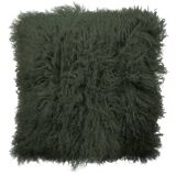 Coussin en peau de mouton tibétain
