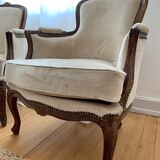 Pair of shepherdess chairs