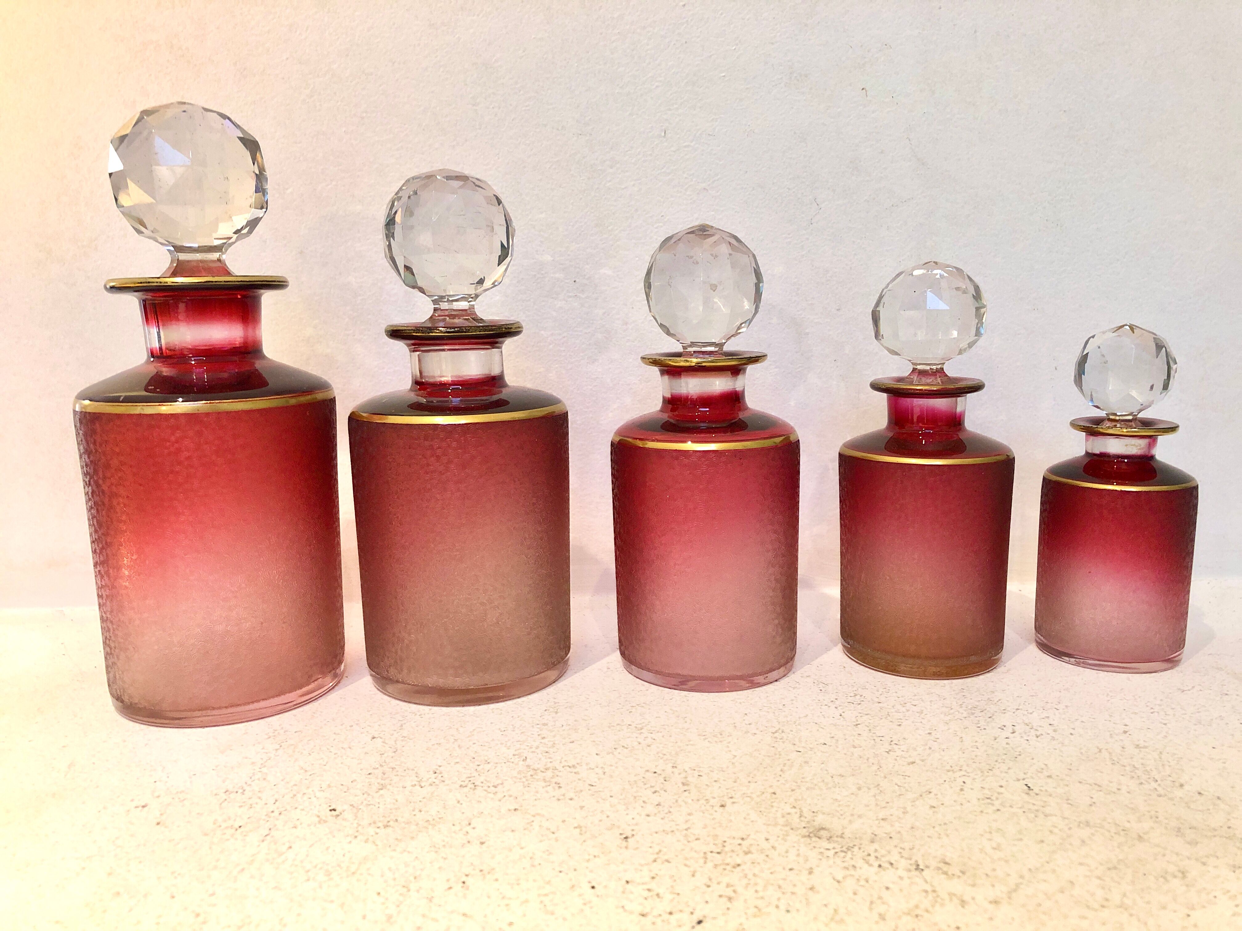 Crystal perfume service "Saint Louis", 1930