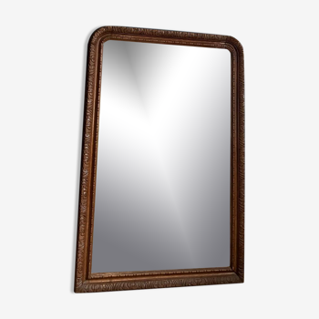 Louis Philippe wooden mirror 153cm/101cm