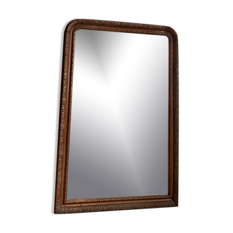 Miroir Louis Philippe en bois 153cm/101cm