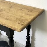 19th century solid oak console