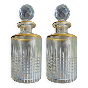 Paire de flacons à parfum