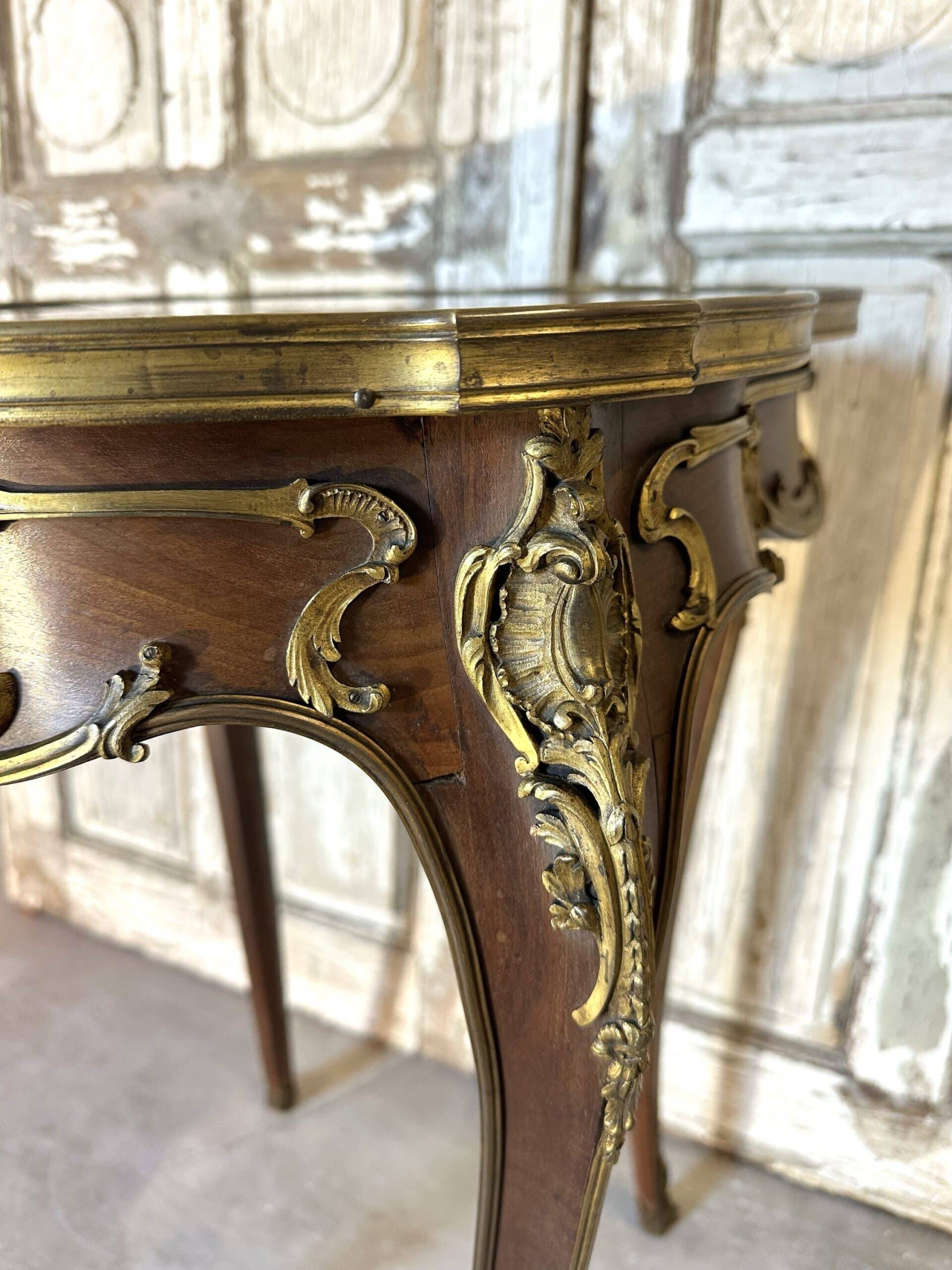 Napoleon III table from the late 19th century.
