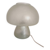 Lampe champignon verre vintage