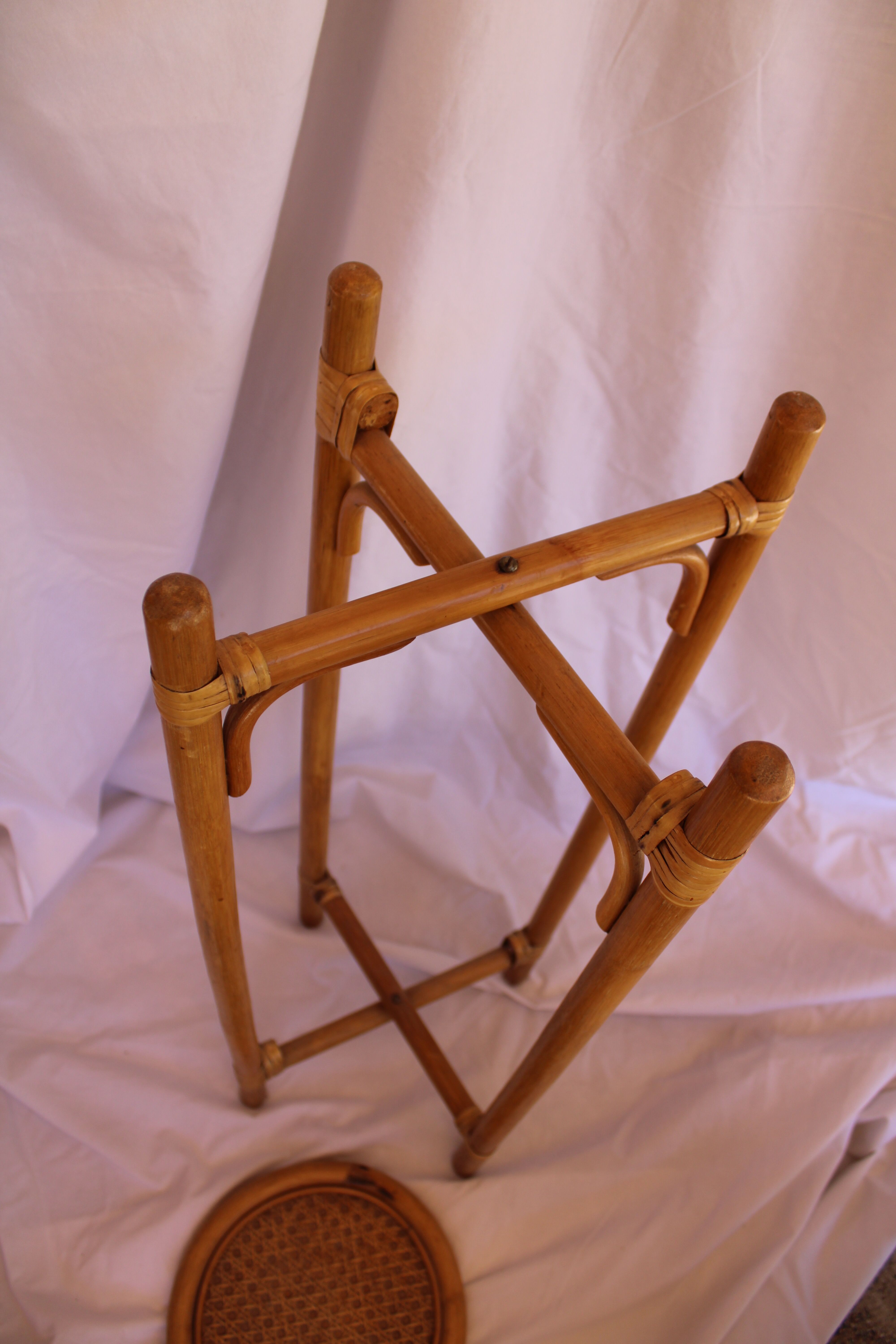 Vintage rattan harness