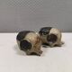 Ceramic elephants as salt and pepper sets made for Danish Søholm 1970-80s