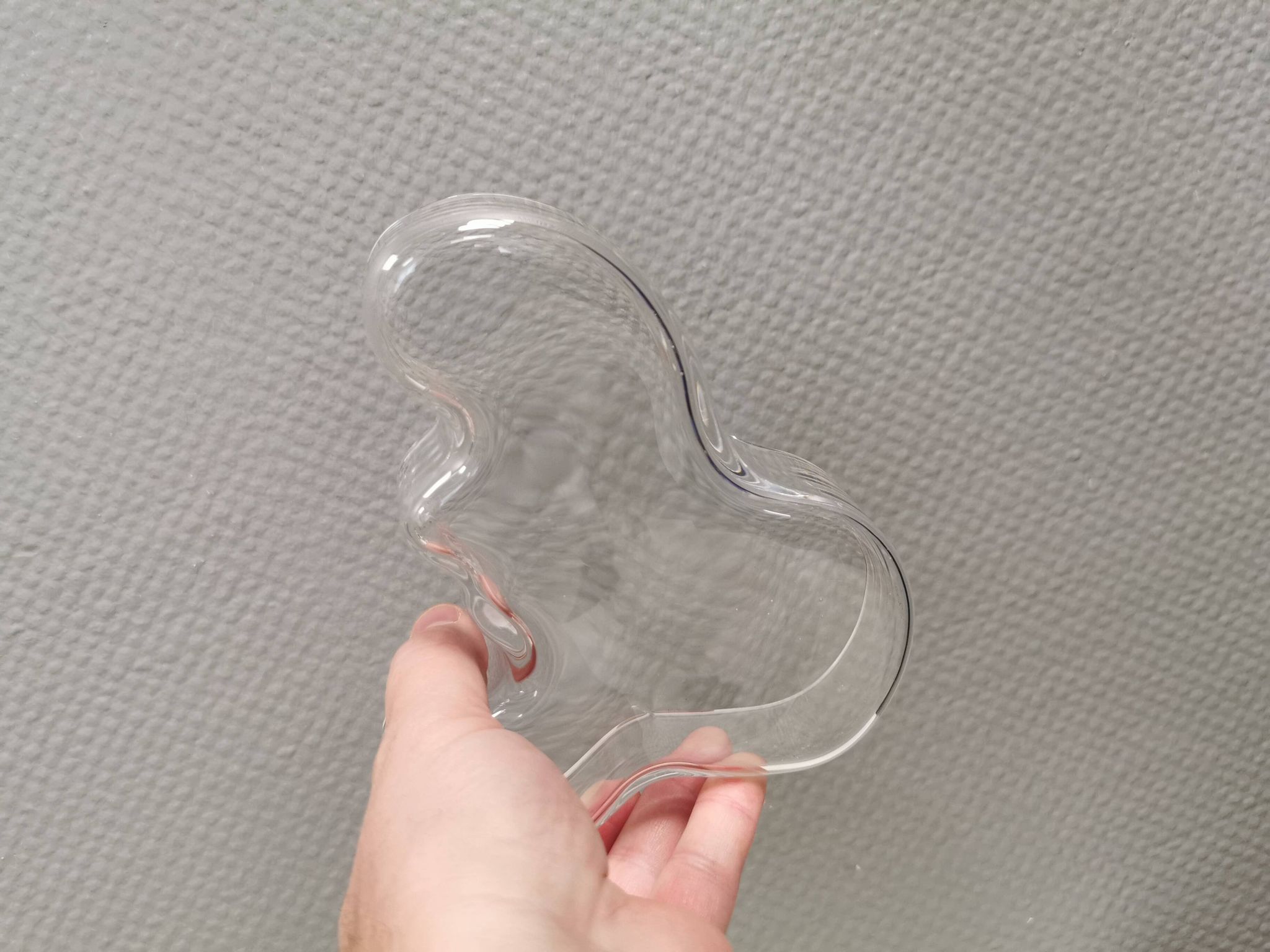 Stylish Alvar Aalto bowl, Finland, estimated to date from the 1980s–90s