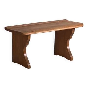 Antique oak organ bench – Central Europe, circa 1940