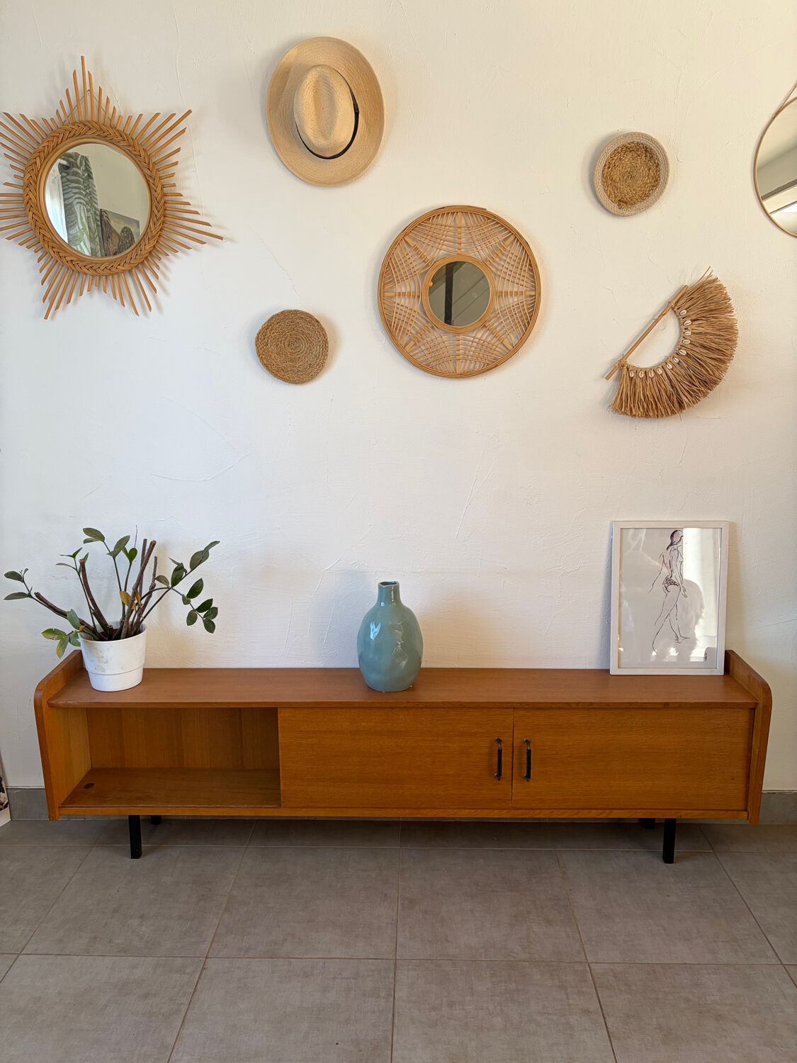 Vintage enfilade (shallow)