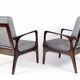 Triple vintage sofa with two chairs from the 70's