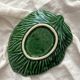 Small empty pocket dish in vintage slip leaf