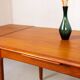Dining table Svend Aaage Madsen in vintage teak, mid-century Danish from the 1960s.