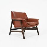 Set of 2 “849” Armchairs by Gianfranco Frattini for Cassina, 1950s