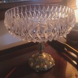 Coupe en cristal et bronze