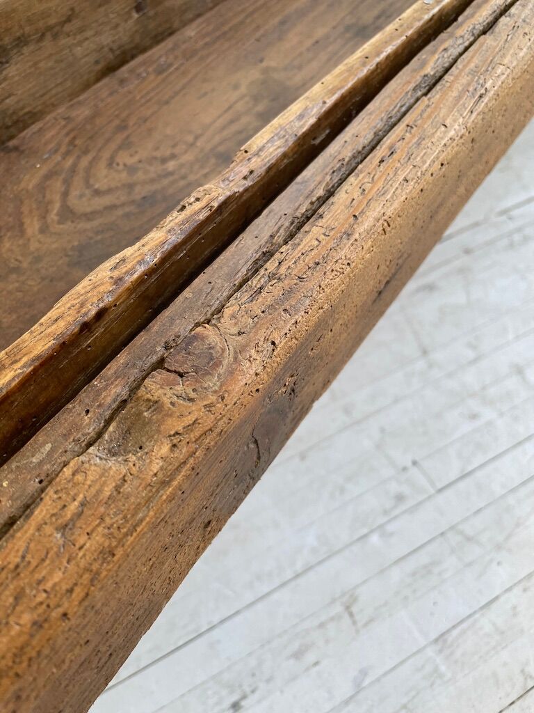 Brutally artisanal oak coffee table