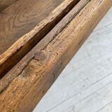 Brutally artisanal oak coffee table