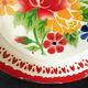 Vintage tray in enamelled sheet metal