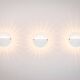 Set of three "Giovi" wall lamps by Achille Castiglioni for Flos, 1982
