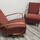 Vintage Armchairs from Jindrich Halabala, 1940s, Set of 2
