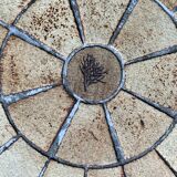 Large Herbier model coffee table in ceramic signed Roger Capron, 1960