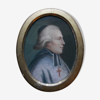 Boroidal portrait - Pastel period XVIIIth century
