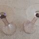 2 stemmed glasses early 20th