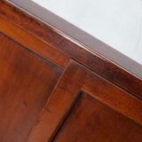 Mahogany counter window late nineteenth century