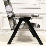 Restored Scandinavian armchair