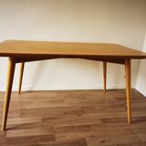 Numbered solid oak table