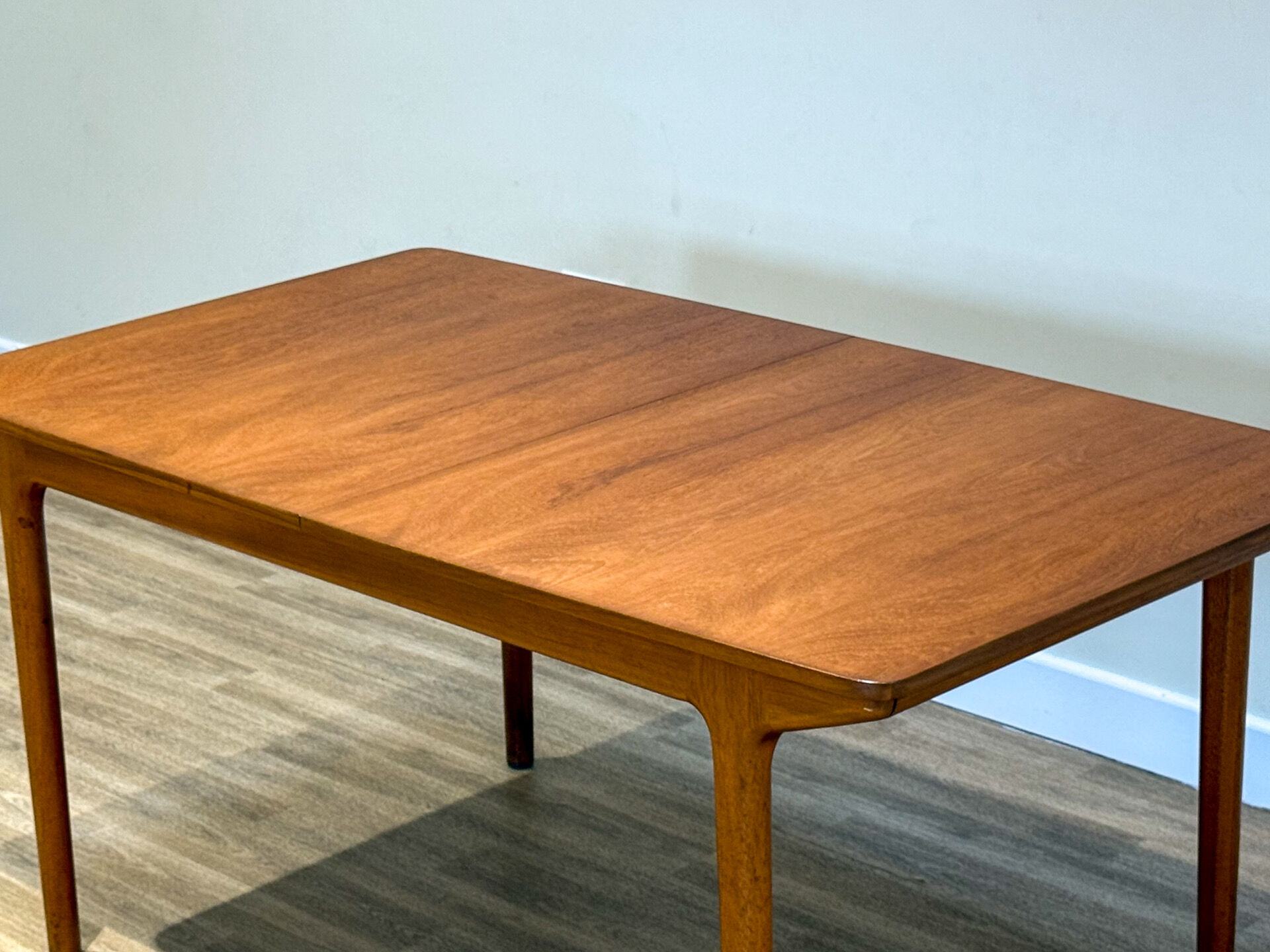 Mid-century McIntosh double extending dining table