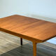 Mid-century McIntosh double extending dining table