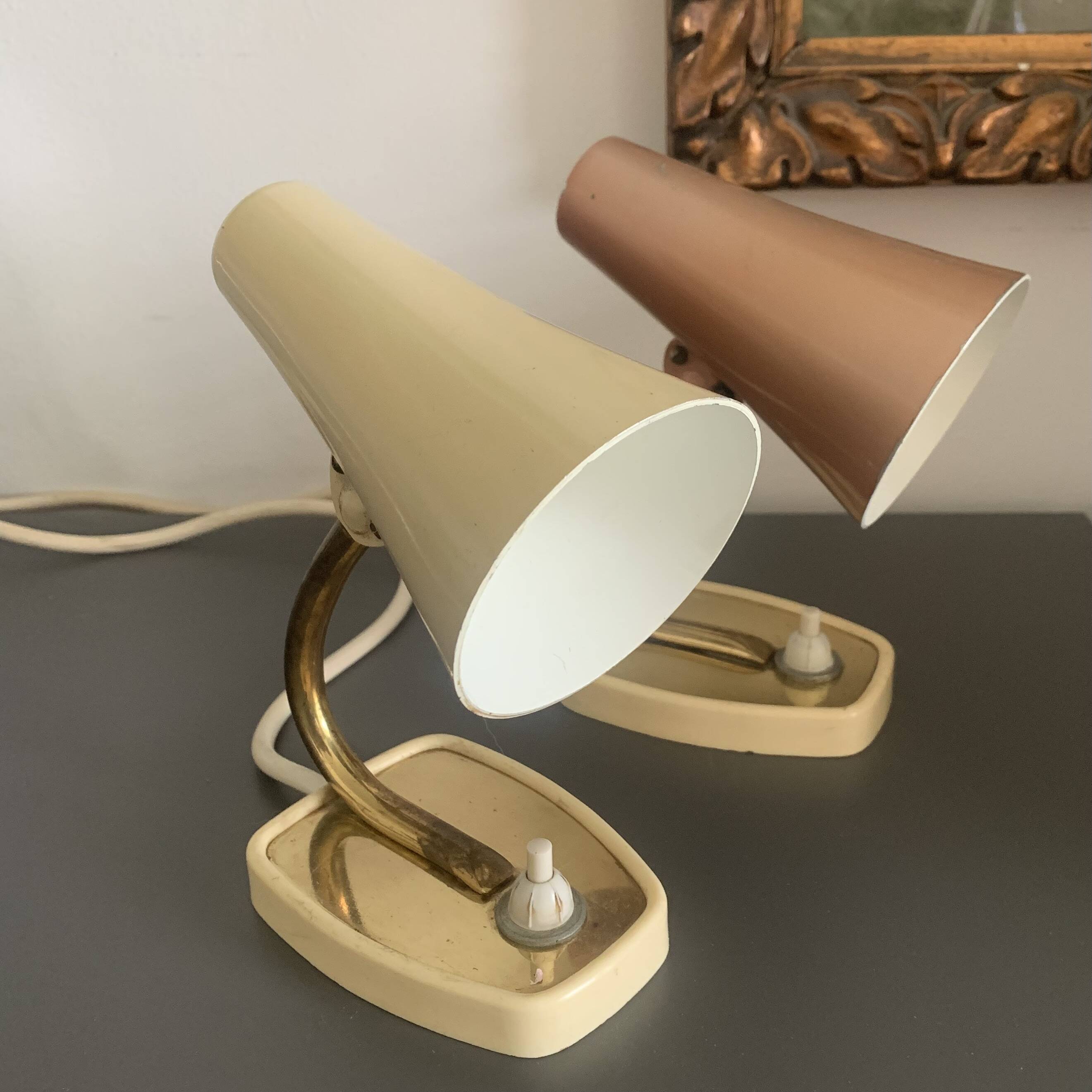 Pair of vintage lamp, 1960s