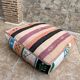 Handmade Berber Kilim pouf