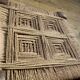 3 wooden and rope charpoy stools