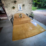Scandinavian table teak and lemon tree Italian extensions