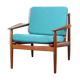 Scandinavian teak armchair by Arne Vodder for Gløstrup Mobelfabrik