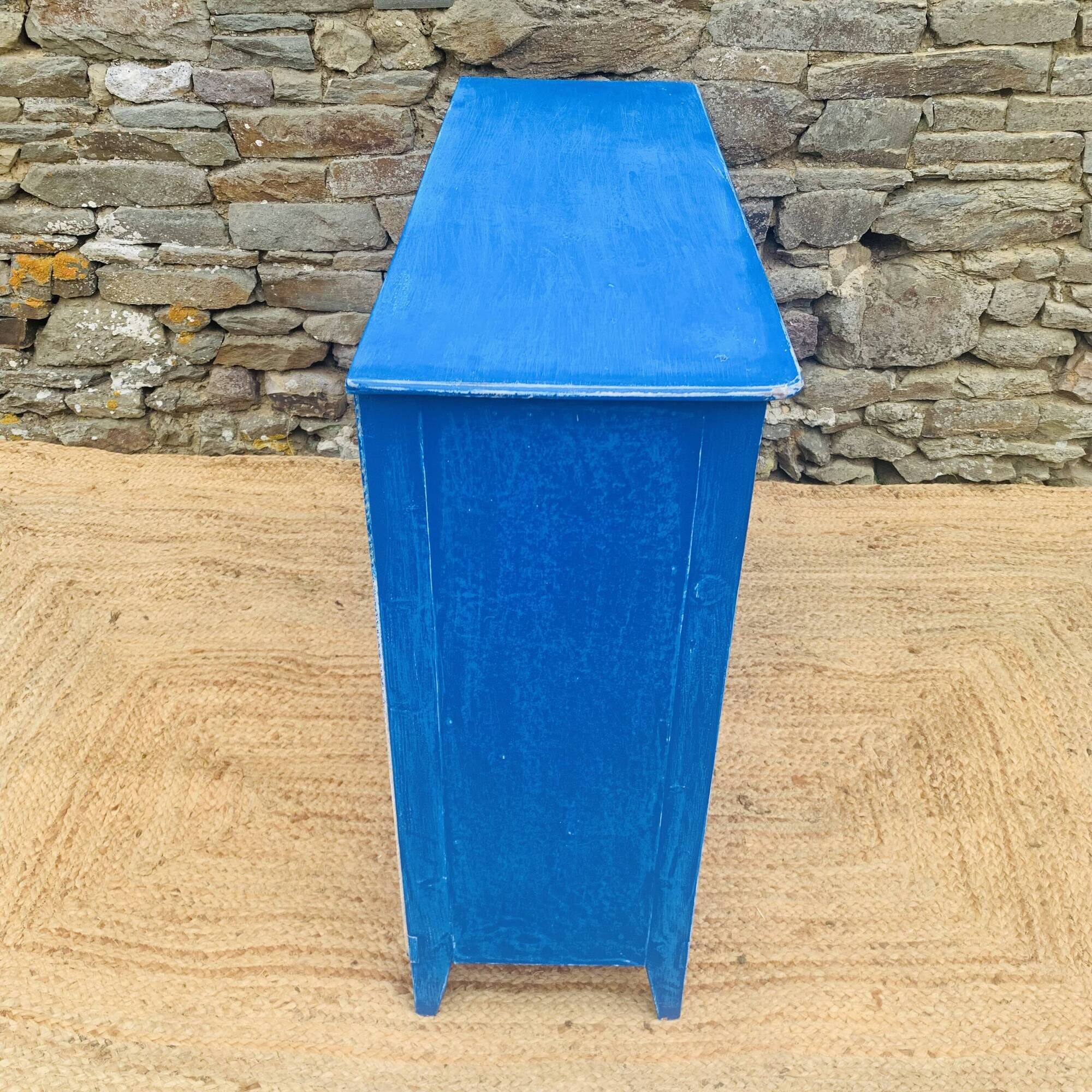 Parisian blue furniture