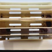Kartell Vintage 4675 Magazine Rack Design by Giotto Stoppino in Plastic C
