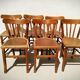 Série de six chaises bistrot