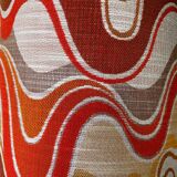 Résonance lampshade H87 D35 D25 - vintage fabric 1970's