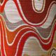 Résonance lampshade H87 D35 D25 - vintage fabric 1970's