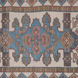Vintage soft color turkish oushak rug 175 x 244 cm