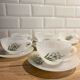 6 tasses et sous tasses Arcopal