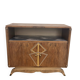 Ancien buffet bas Art déco pied moustache