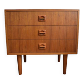 Scandinavian teak chest of drawers