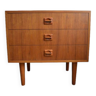 Scandinavian teak chest of drawers