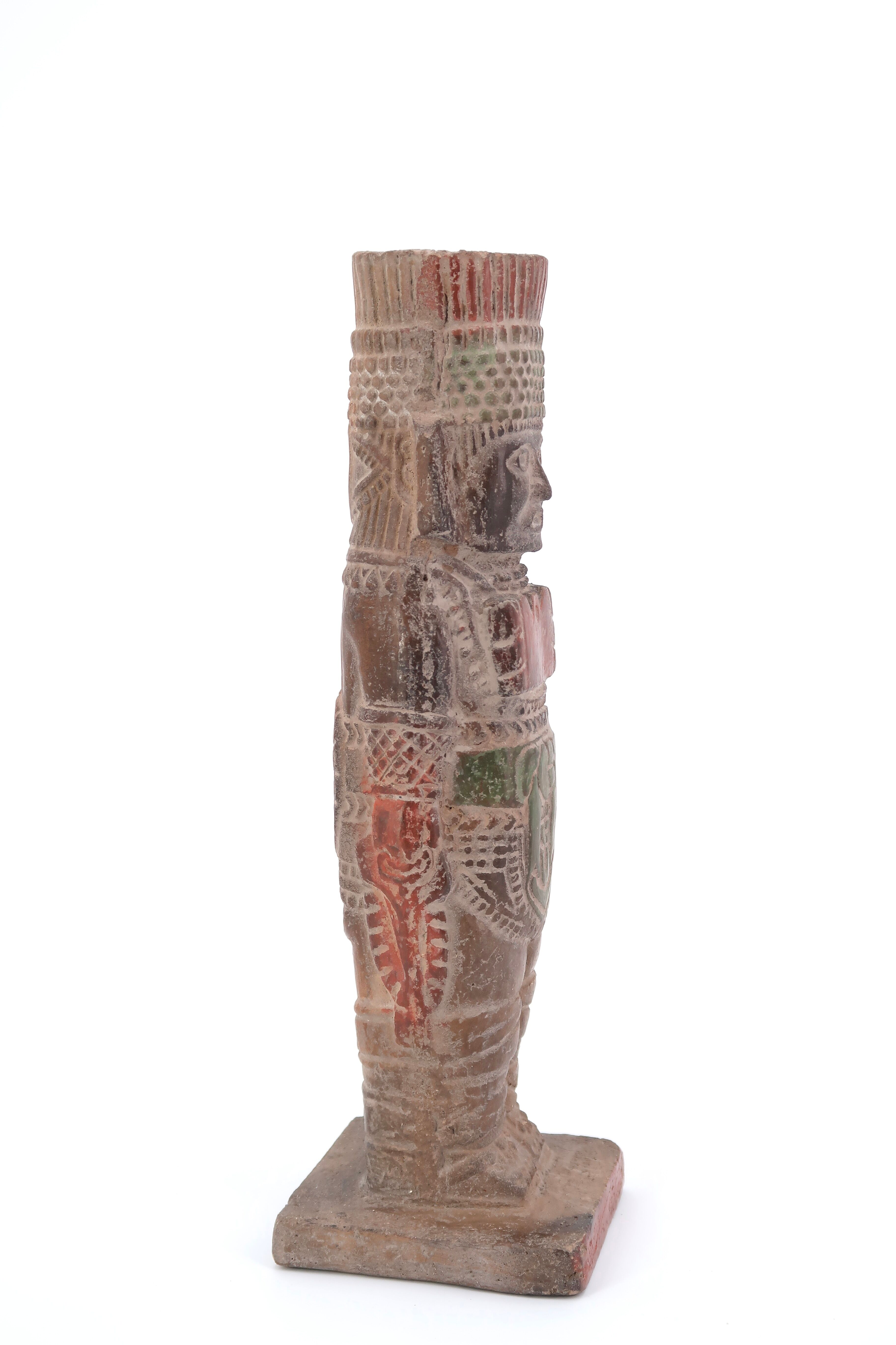 Mexican Terracotta Atlanteans of Tula Hidalgo