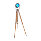 Industrial lamp spot photo on tripod geometre chéne de l'armée